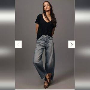 AG Hattie High Rise Barrel Jeans - Size 30